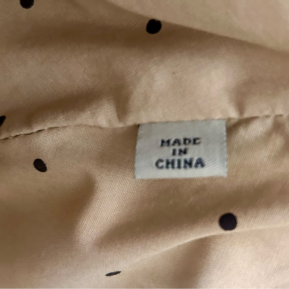 Kate Spade Vintage Black & White Polka Dot Double Handle Shoulder Bag - Picture 10 of 14